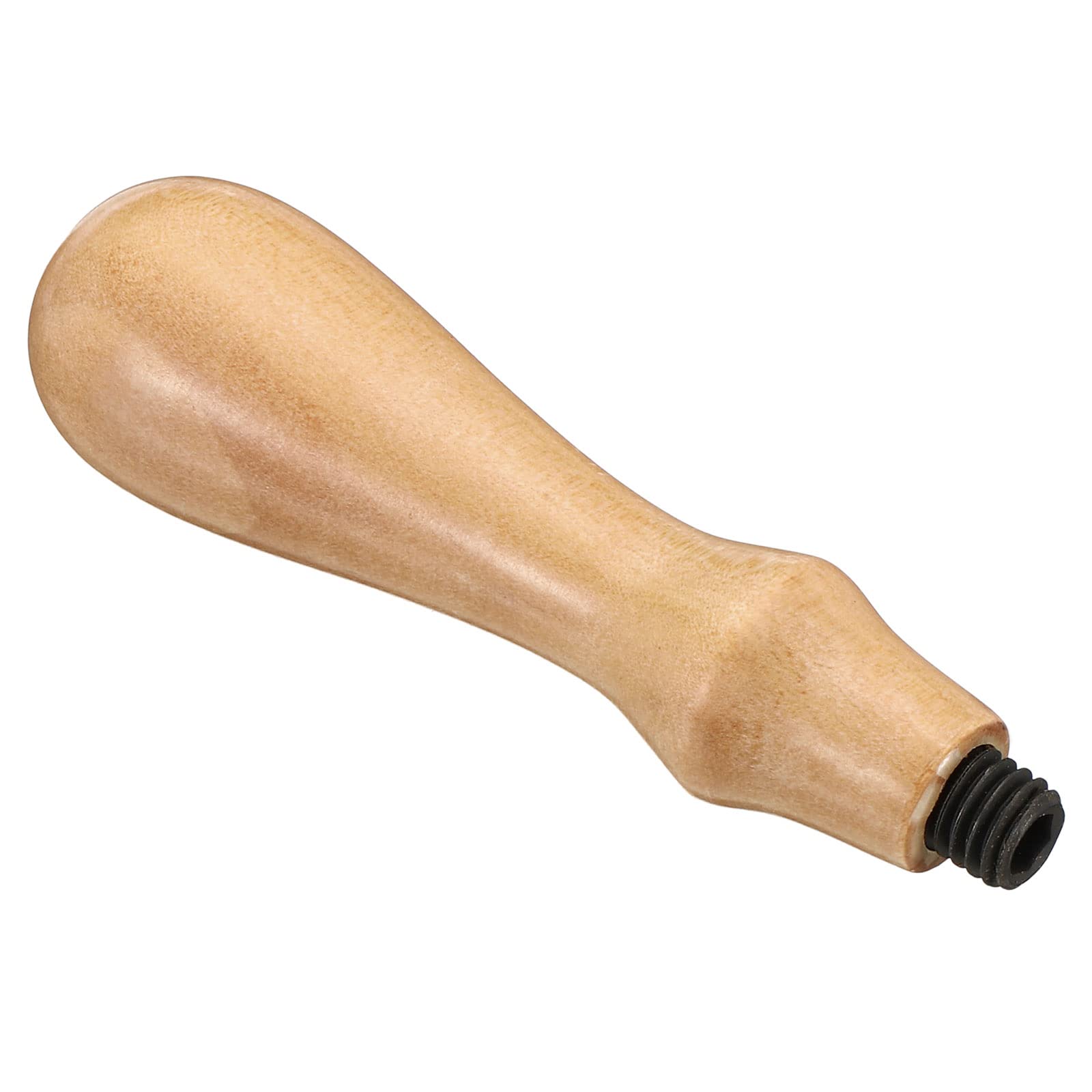 PATIKIL Wax Seal Stamp Handle Only, Wooden Handle Replacement Sealing Stamp Handles for Wedding Invitation Card Letter Envelope Style 17, Brown