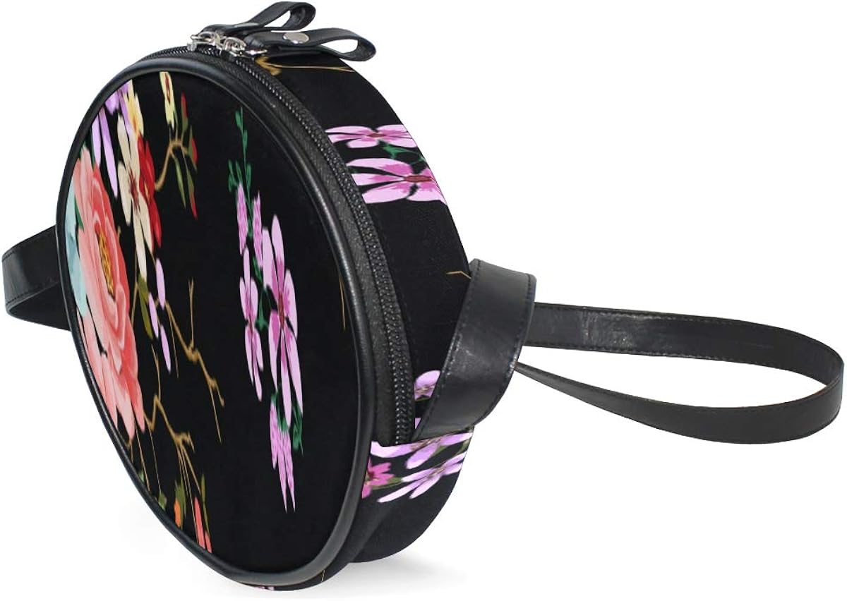 Soft Crossbody Bags For Women Floral Teen Crossbody Purse With Adjustable Shoulder Strap Fashion