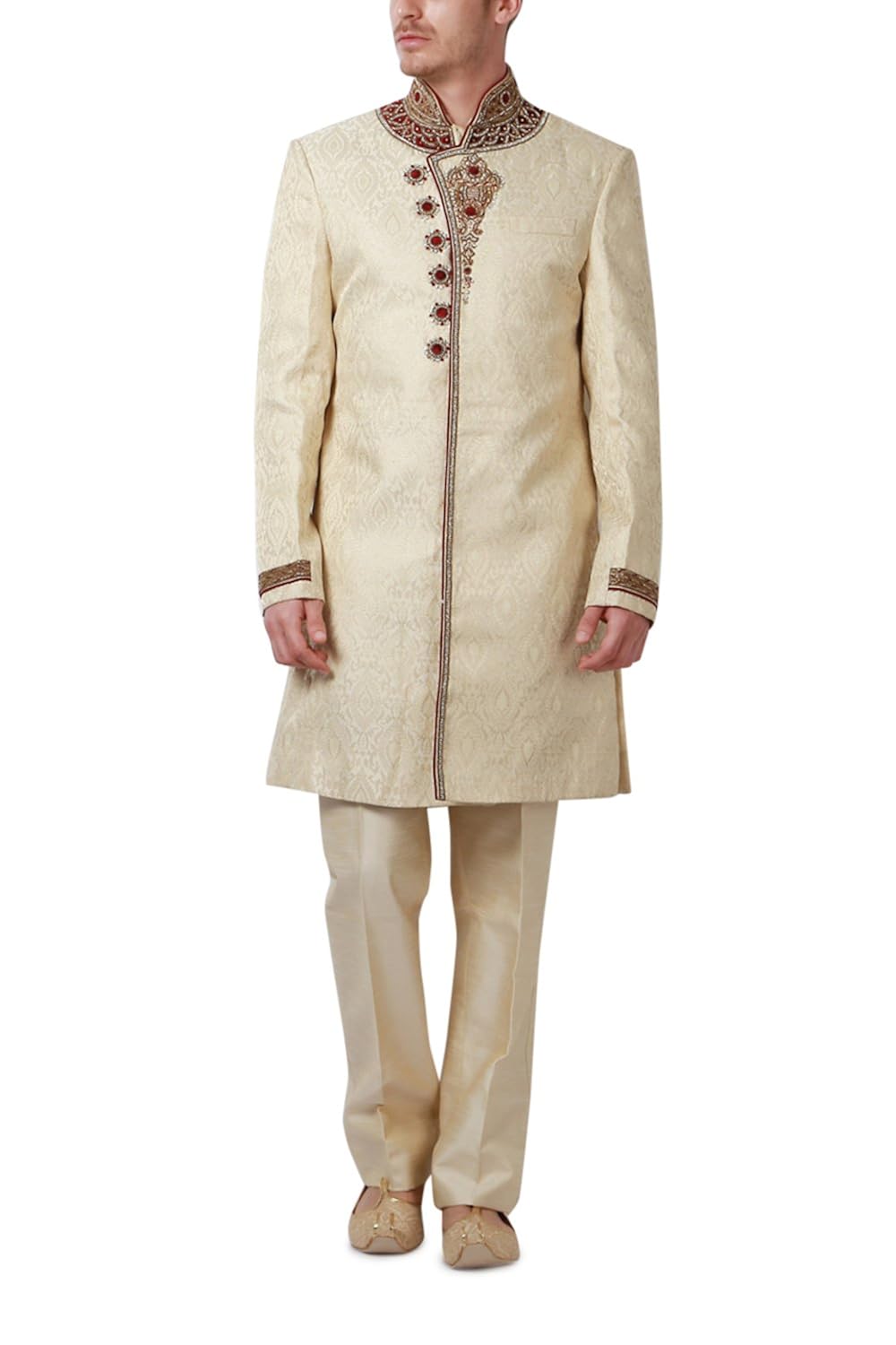 peter england men's cotton sherwani