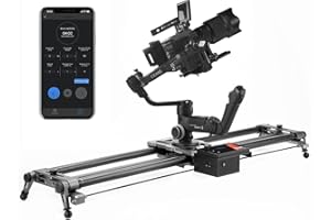 YC Onion Camera Slider Motorized Slider Camera Rail 80cm/31''with APP Control Carbon Fiber,Video Slider Dolly Track Motion Rail Compatible with Ronin S and RS2 Stabilizer and Zhiyun Stabilizer