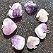 Zenergy Gems CHARGED Natural Himalayan Gemstone Crystal Puffy Heart Pendant Necklace + 20