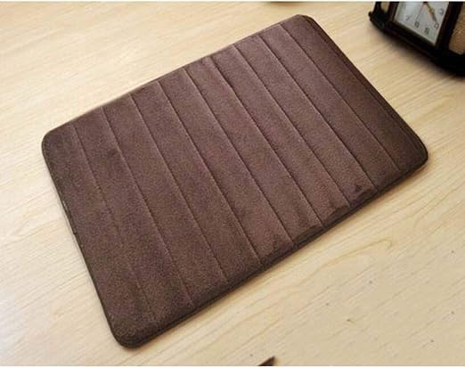 Alfombrilla de baño de Espuma viscoelástica, Super acogedora, Suave