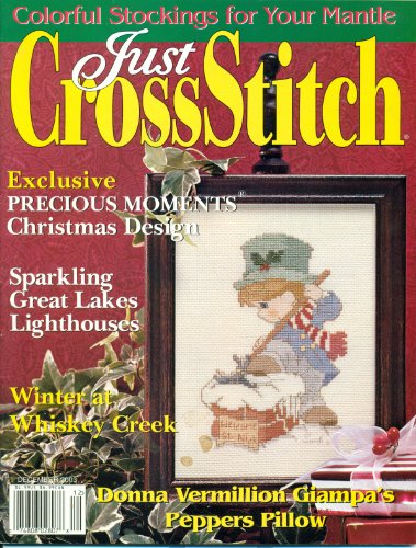 Just Cross Stitch Magazine December 2003 Christmas Issue- Christmas Projects by (Single Issue Magazine)