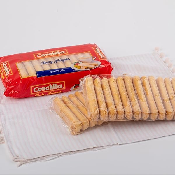 CONCHITA LADY FINGERS – CLASSIC CARIBBEAN GROCERY COOKIES – 7 OZ (PACK OF 1)