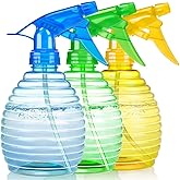 FANSTINOW Spray Bottles - 3 Pack - Mist/Stream, Premium 16 Oz Empty Spray Bottles for Cleaning Solutions, Leak Proof, BPA Fre