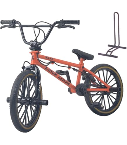 Mini vélo BMX avec 32 accessoires, échelle 1:8, vélo réaliste avec guidon mobile et pédales rotatives, BMX décoratif pour enfants et collectionneurs, rouge Mini vélo BMX avec 32 accessoires, échelle 1:8, vélo réaliste avec guidon mobile et pédales rotatives, BMX décoratif pour enfants et collectionneurs, rouge
