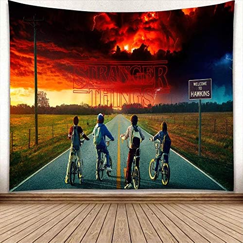 Furnite Stranger Demogorgon Fleece Plush Throw Blanket 50"x60" Halloween Christmas Eleven Party Supply