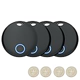 Tracker Tags 4 Pack, Luggage Tracking Tags