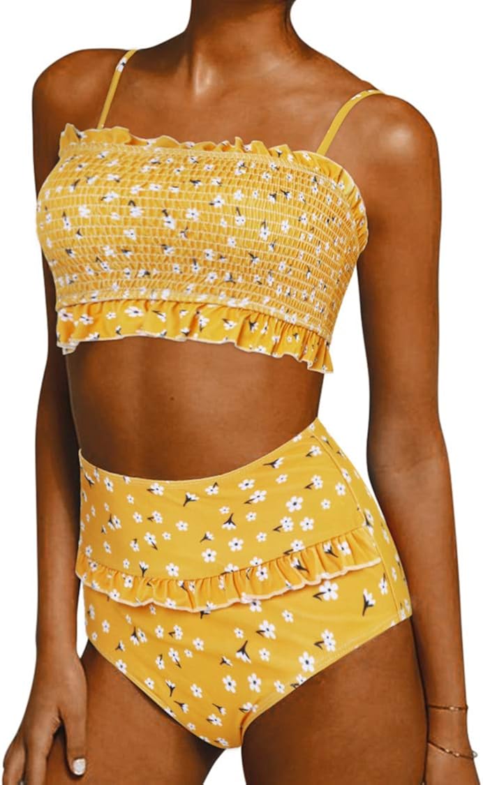 cute bandeau swimsuits