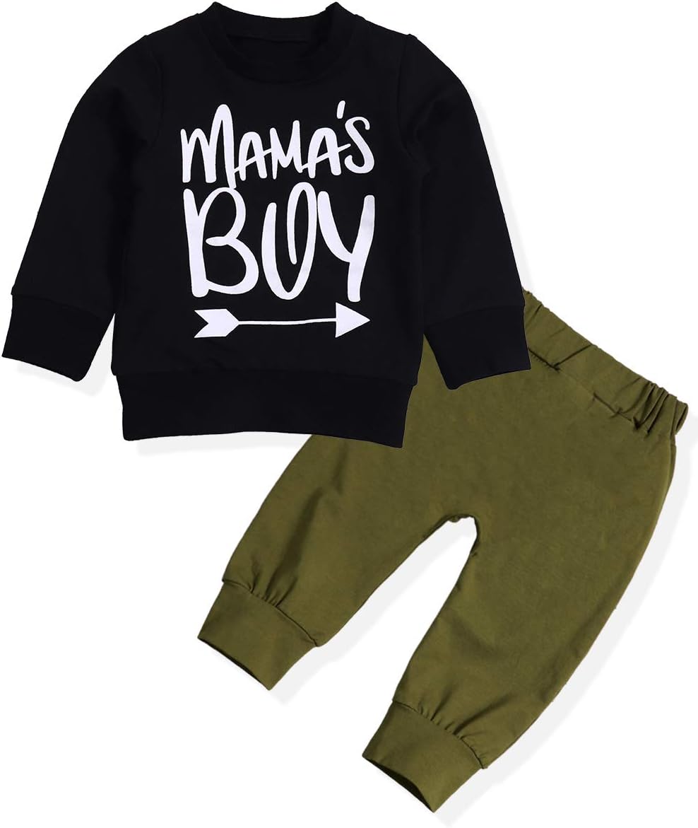 Toddler Infant Baby Boy Clothes Breathable Hoodie Sweatshirt Top + Camouflage Pants Outfit Sets