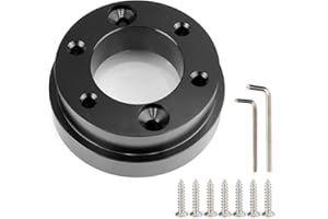 Htostar Racing Steering Wheel Adapter Plate 70MM 2.75" Compatible With Logitech G29 G920 G923 Sparco Set