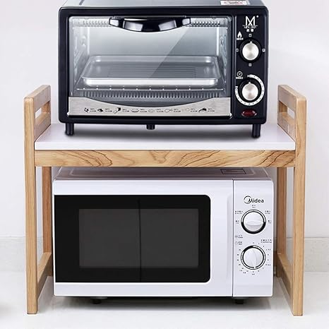 LYYRB Rejilla De Horno De Microondas De Madera Maciza ...