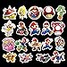100pcs Super Mario Cartoon Stickers for Laptop Stickers Motorcycle Bicycle Skateboard Luggage Decal Graffiti Patches Waterproof Stickers for [No-Duplicate Sticker Pack]