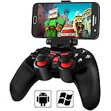BEBONCOOL Wireless Bluetooth Game Controller with Clip for Android Phone/Tablet/TV Box/Gear VR