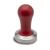 LELIT PLA471R LELIT57 Tamper, Stainless Steel, Red