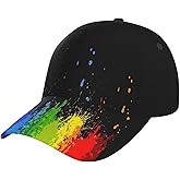 LGBT Gay Pride Rainbow Hat Men Women Baseball Cap Adjustable LGBT Trucker Hat Unisex Style Headwear Hats