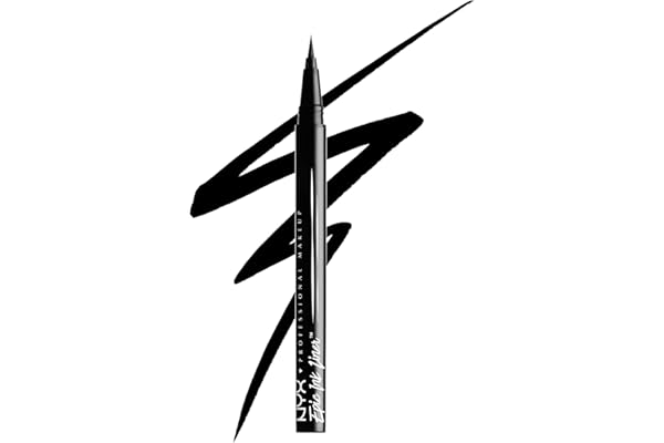 NYX PROFESSIONAL MAKEUP, Epic Ink Liner, Liquid Eyeliner, Waterproof, Matte finish - BLACK