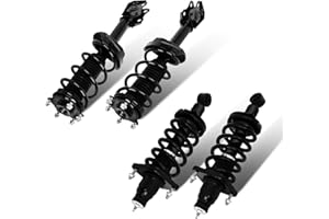 SCITOO Quick Complete Struts Assembly Shock Absorber fit 2007 2008 2009 2010 2011 for Honda CR-V (Front and Rear Pair)