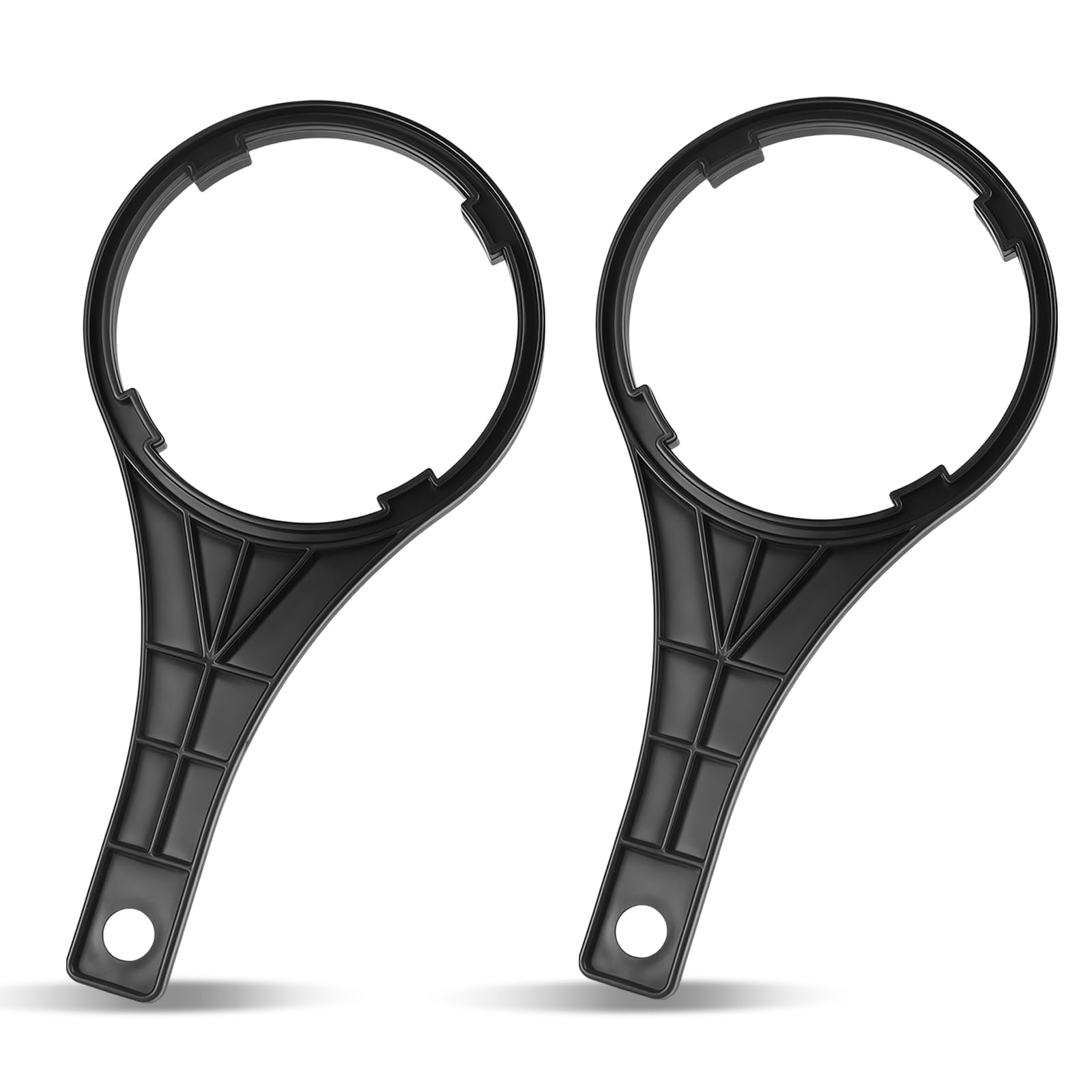 Photo 1 of 2-Pack Water Filter Wrench Compatible with Big Blue Style Filter Housings, for 2.5x10 & 2.5x20 Inch Cartridges, Whole House Water System Maintenance Tools -Fits for 3.5? Seat Diameter (±0.08?) Filter