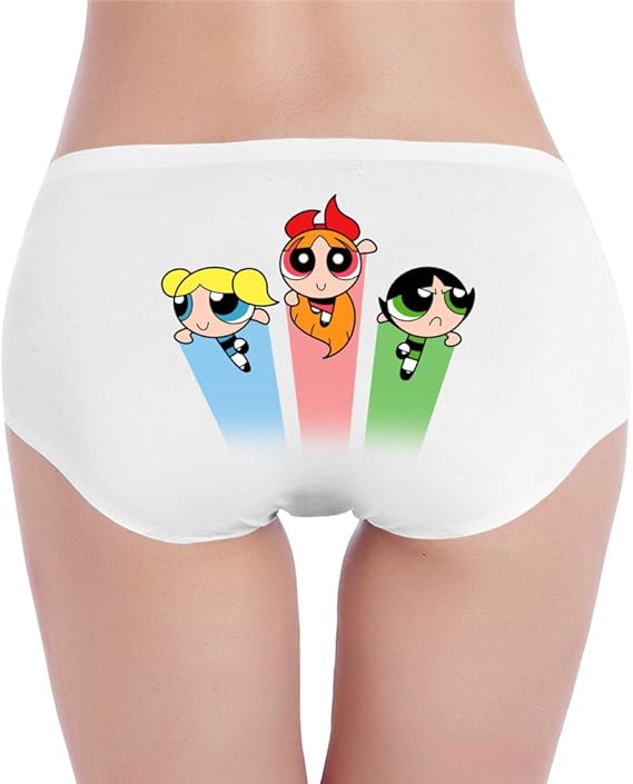 Ladies's The Super Heros The Powerpuff Girls Lowwaist Hipster Panties