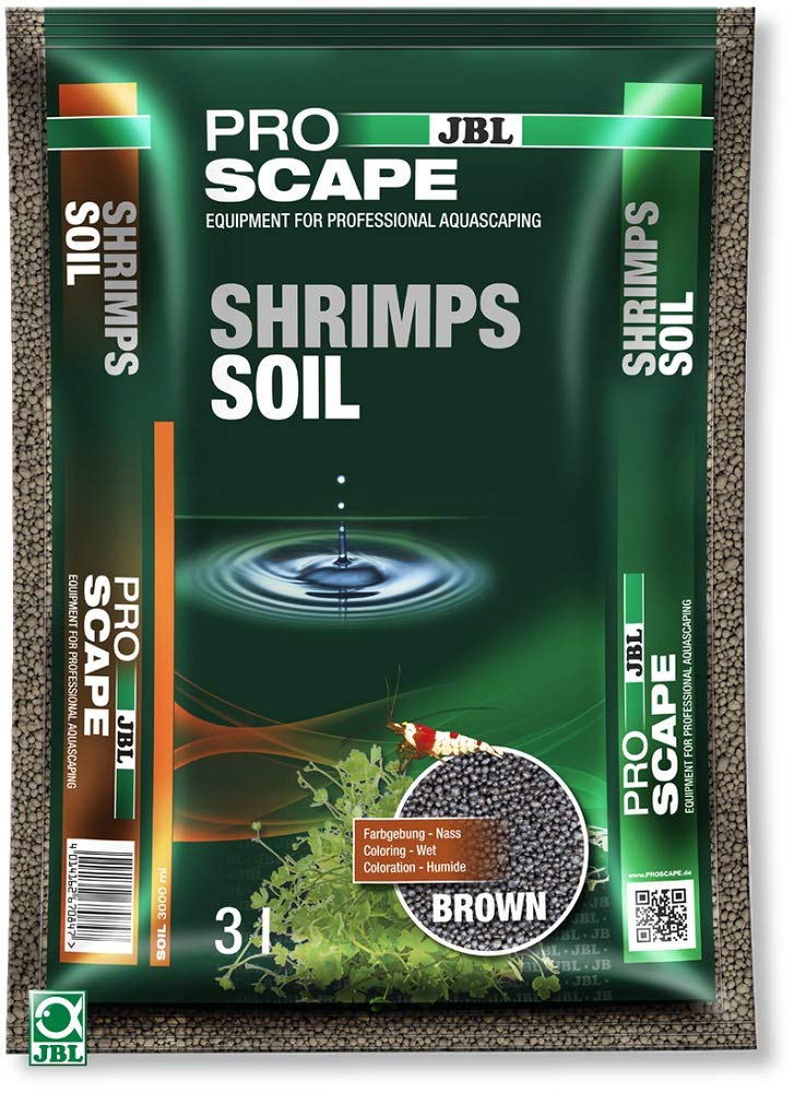 JBL ProScape ShrimpsSoil BROWN 3 l, Brown substrate for shrimp aquariums