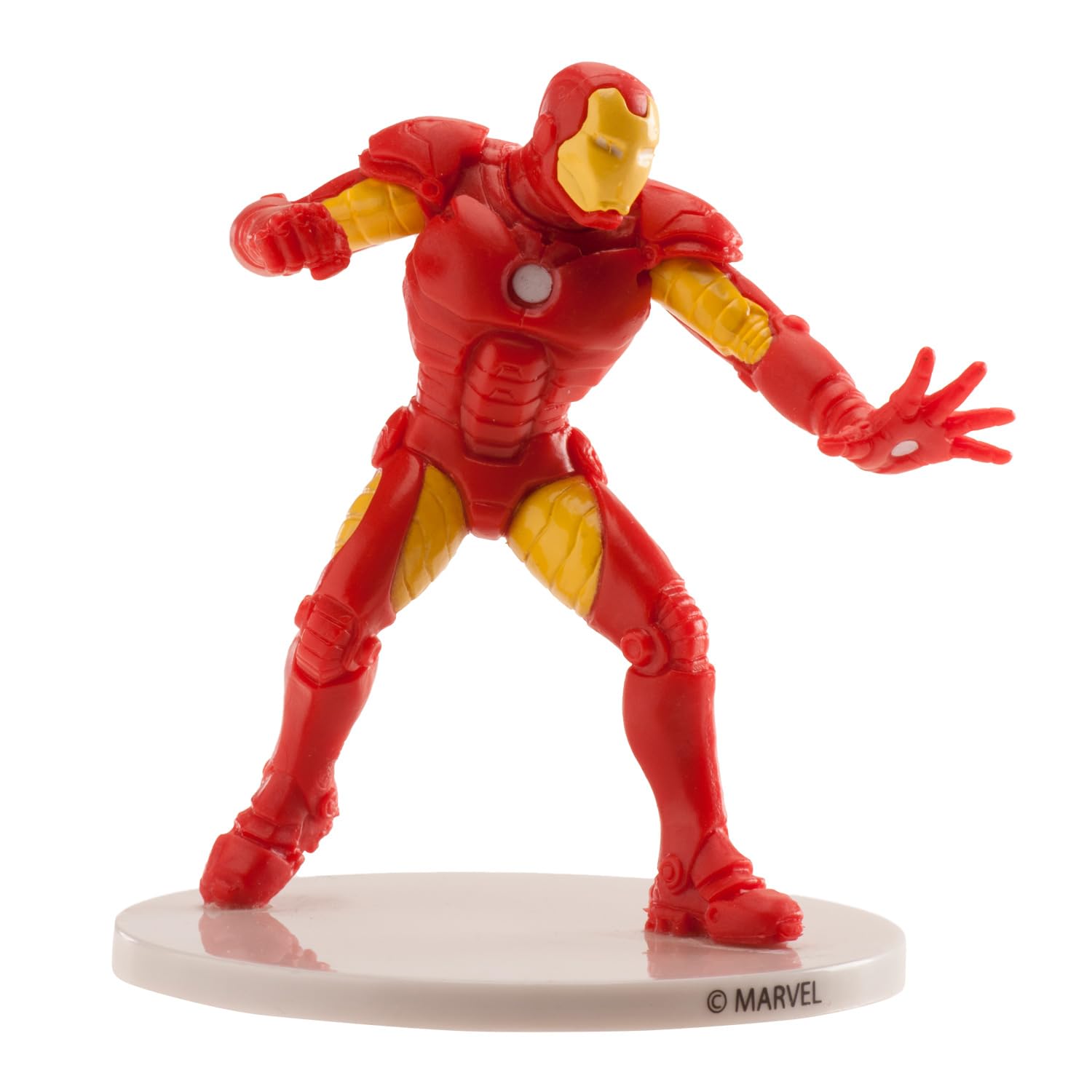 dekora - Cake Decoration Birthday Cake Topper | Cake Decoration Birthday Iron Man Figure for Cake - Cake Accessories Made of PVC
