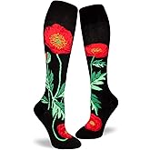ModSocks Women's Knee High Floral Socks