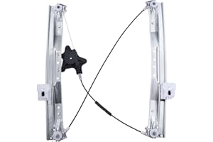 YHTAUTO Front Driver Side Power Window Regulator Without Motor for Dodge Grand Caravan 2008-2020 & Ram C/V 2012-2015 & Volksw