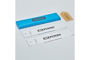 XCMAN Alpine Ski Freeride & Snowboard Base Wax Plastic Scraper 2pcs