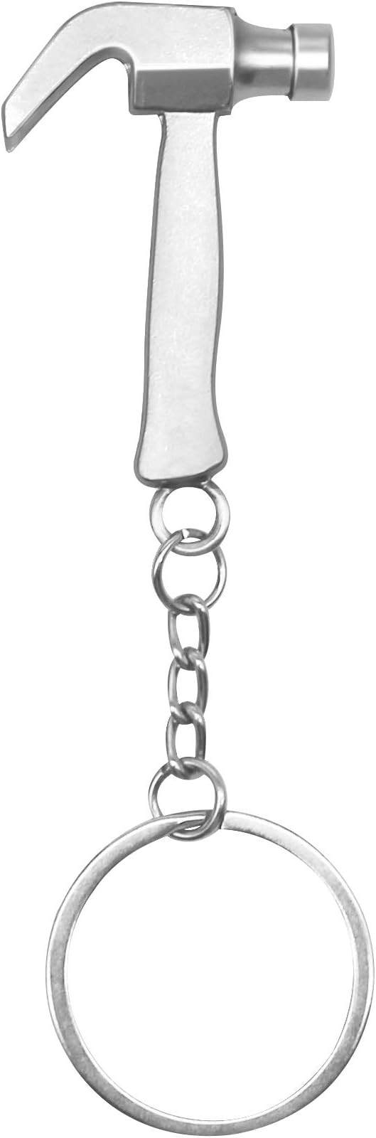 Gifts for Dad Men Thank You Helping Me Build My Life, Fathers Day Gifts&Birthday Gifts- Hammer Keychain Gifts from Daughter Son