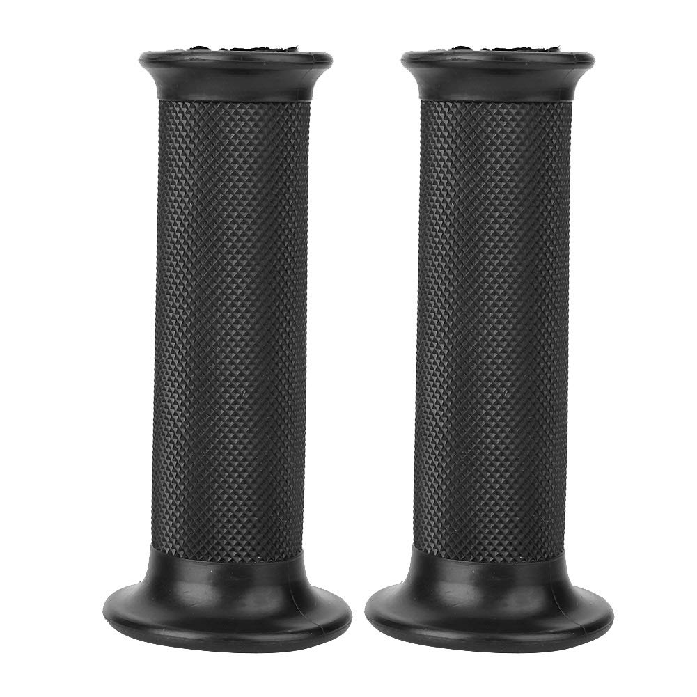 Broco One Pair Universal Rubber Anti-skid Motorcycle Handlebar Hand Grips Modification Accessory