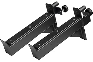 RitFit Spotter Arms Power Cage Attachment, Squat Rack Safety Bars for Power Rack, Safety Squat Bar Attachment for Home Gym