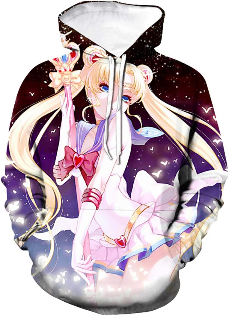 Cute Harajuku Style Young Pretty Girl Print Sweater Hoodie Top