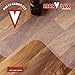 Marvelux Heavy Duty Polycarbonate Office Chair Mat for Hardwood Floors 36