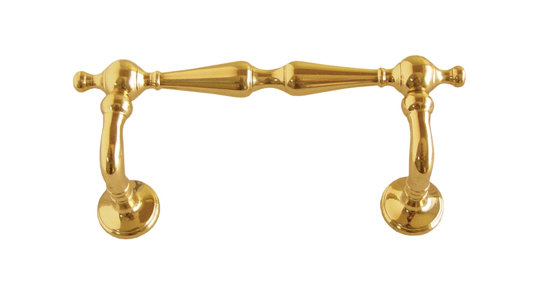 Imex El Zorro 76014 Turned Handlebar Brass Gloss Offset 160 mm