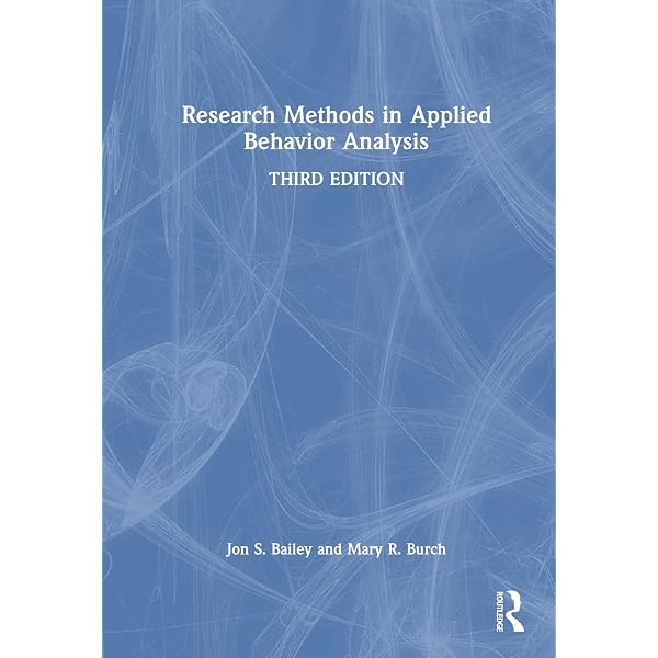 Amazon.com: Research Methods in Applied Behavior Analysis