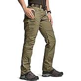 CQR Women's Flex Stretch Tactical Pants, Water Resistant Ripstop Cargo Work Pants with Pockets for Outdoor & Hiking