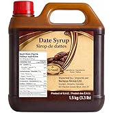 Date Crown Date Syrup 1500g – Syrup from Organic Dates | 100% Natural Healthy Sweetener Alternative, No Added Sugars