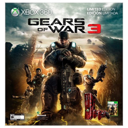 1 Xbox+360+Gears+Limited+Console+Bundle