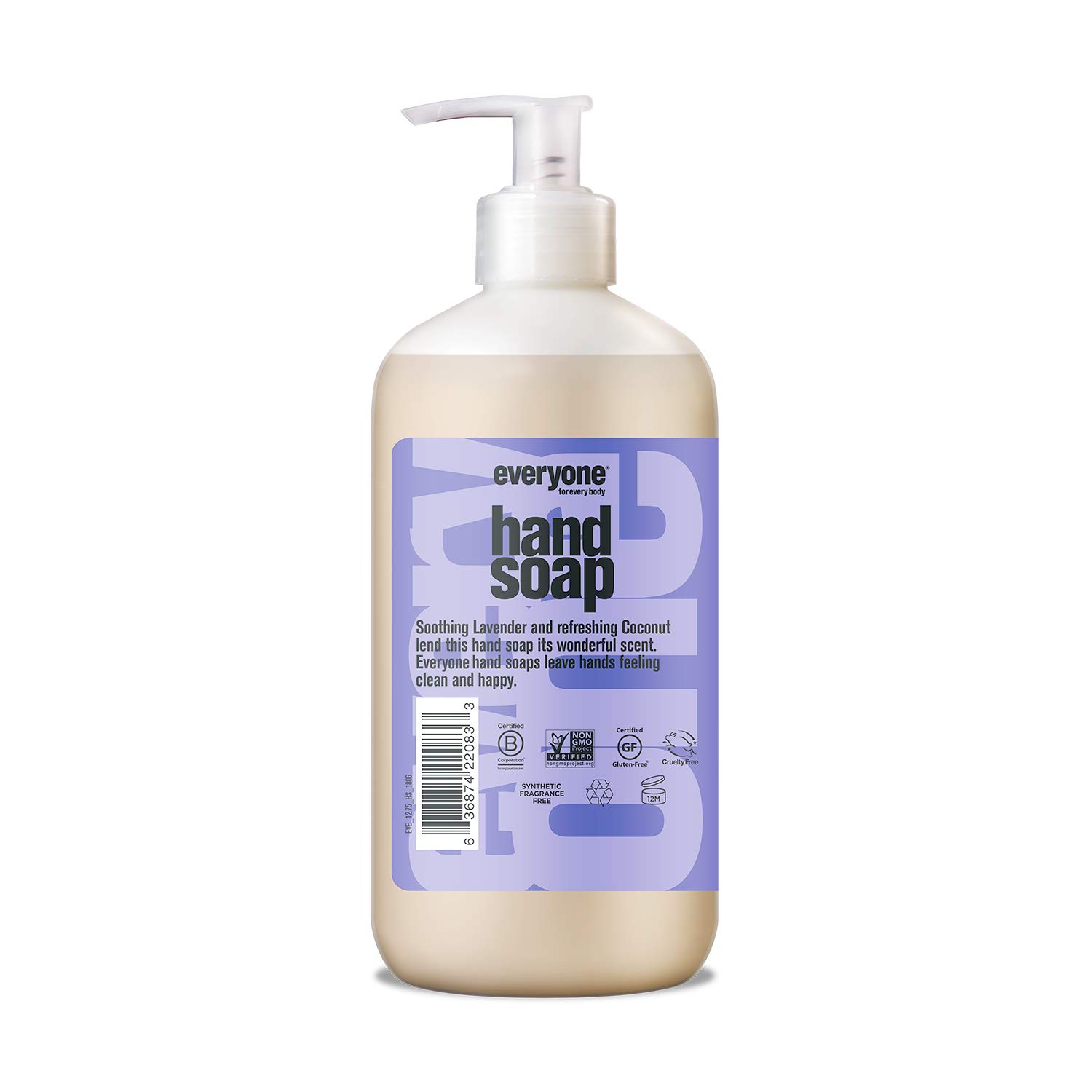 Everyone Hand Soap: Lavender and Coconut, 12.75 Ounce, 3 Count : Beauty