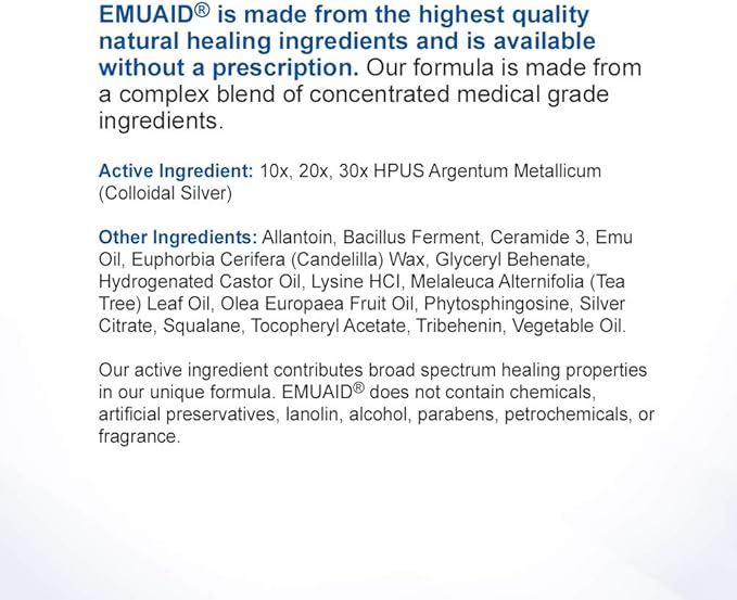 Amazon Com Emuaid Ointment Antifungal Eczema Cream Regular