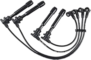 ATURMC 4PCS High Performance Spark Plug Ignition Wire Set 7962 RC-XX90 671-4239 Compatible with Hyundai Elantra Tiburon Tucso