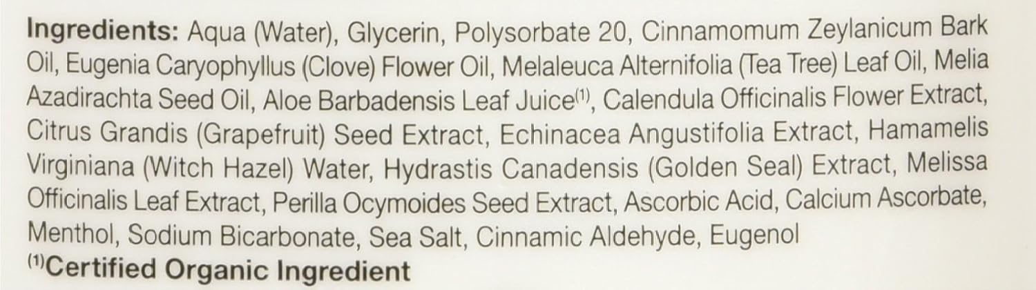 JASON Healthy Mouth Cinnamon Clove Tartar Control Mouthwash, 16 oz Bottle : Jason Cinnamon Clove : Beauty