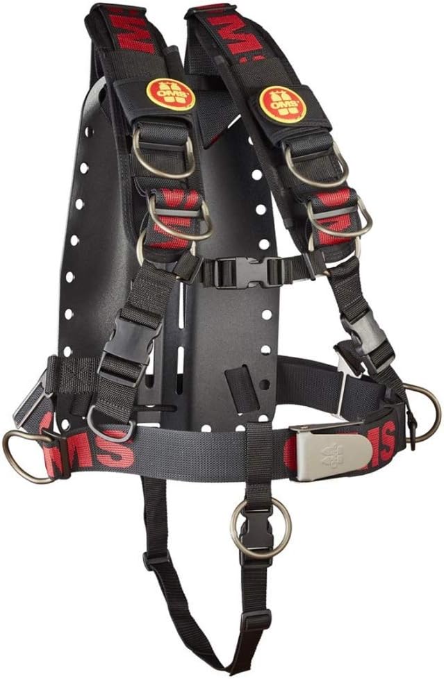 OMS Aluminum Backplate w/Comfort Harness System II