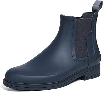 Hunters Boots Men's Original Refined Rubber Chelsea Boots