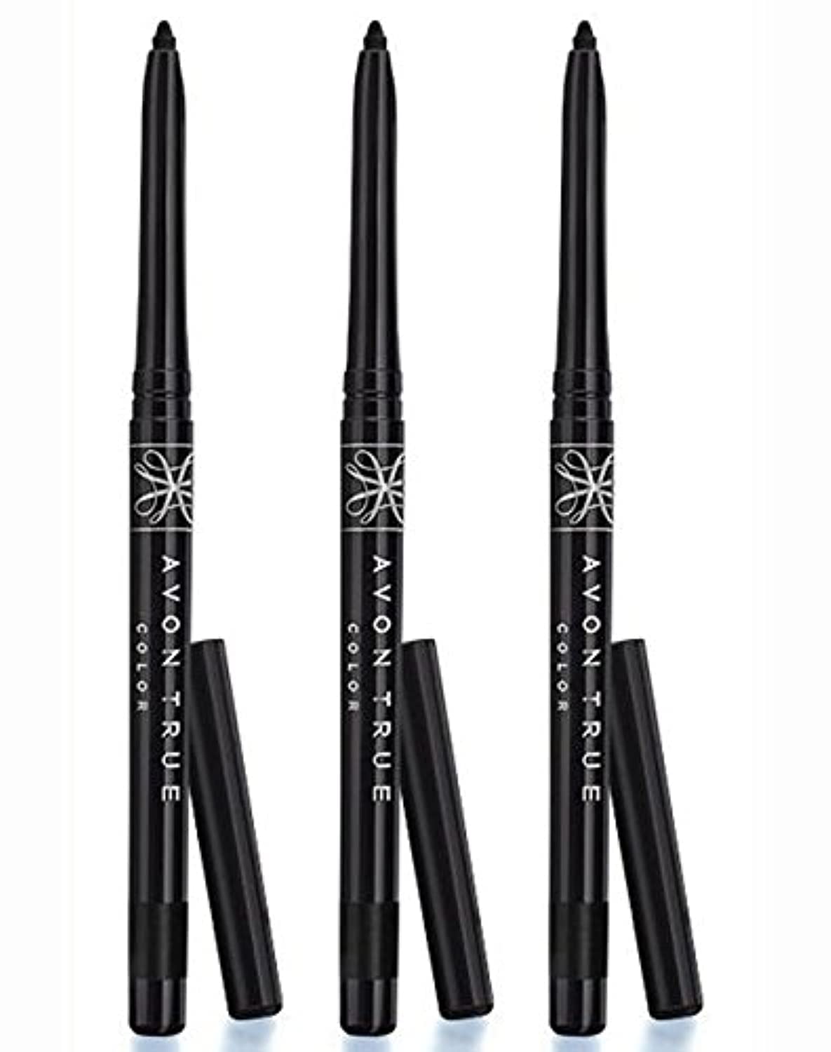 Avon 3 x Glimmerstick Eyeliner in Blackest Black