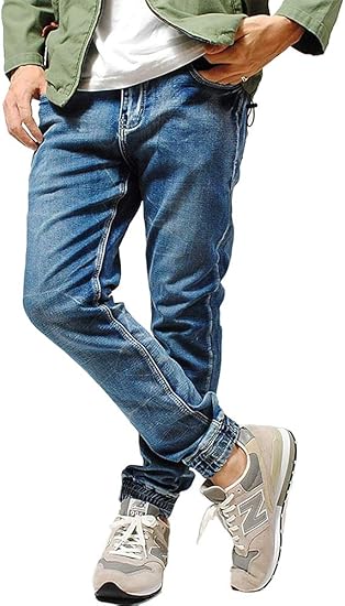 Amazon ハルハム Halham ストレッチ デニム ジョガー パンツ