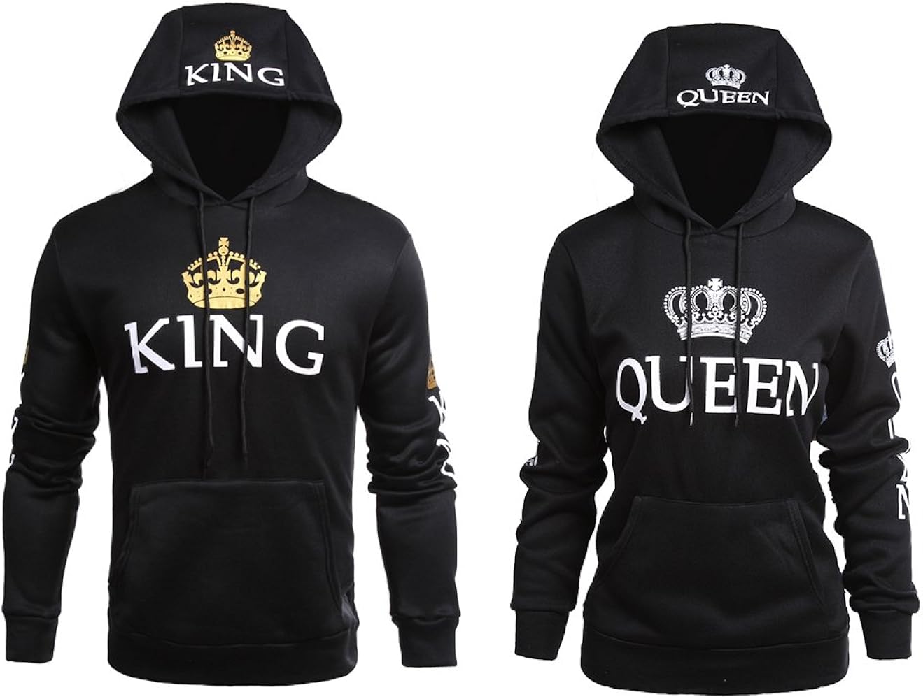 king and queen sweaters