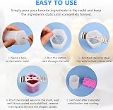 URAQT 2 Pack Candle Mold with 15 Wicks & Stainless Holder - DIY Craft view 7