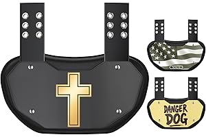 MIEAOLL Football Backplate, High Impact Foam Padding with Breathable Design, Backplate Gear for Youth and Adults,Accessories and Stuff